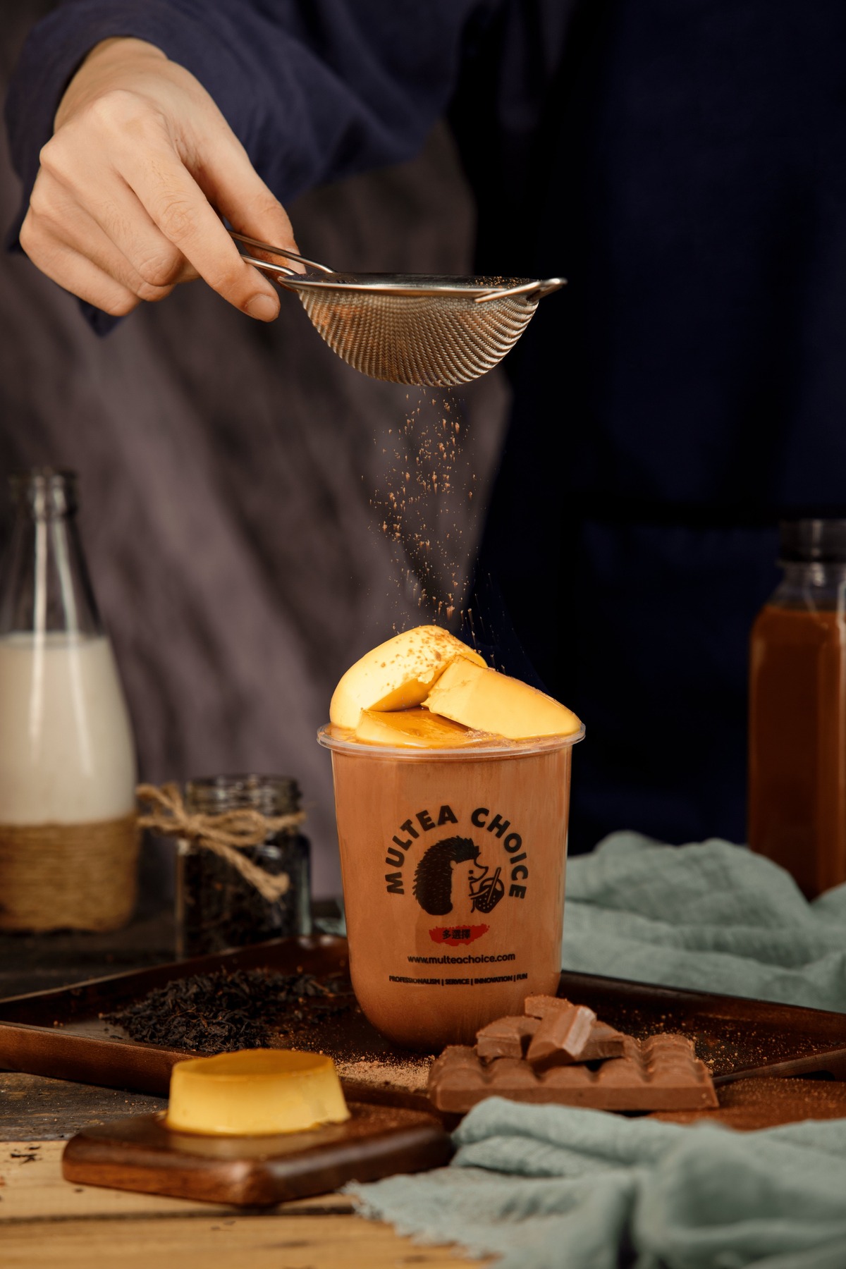 Chocolate with Pudding