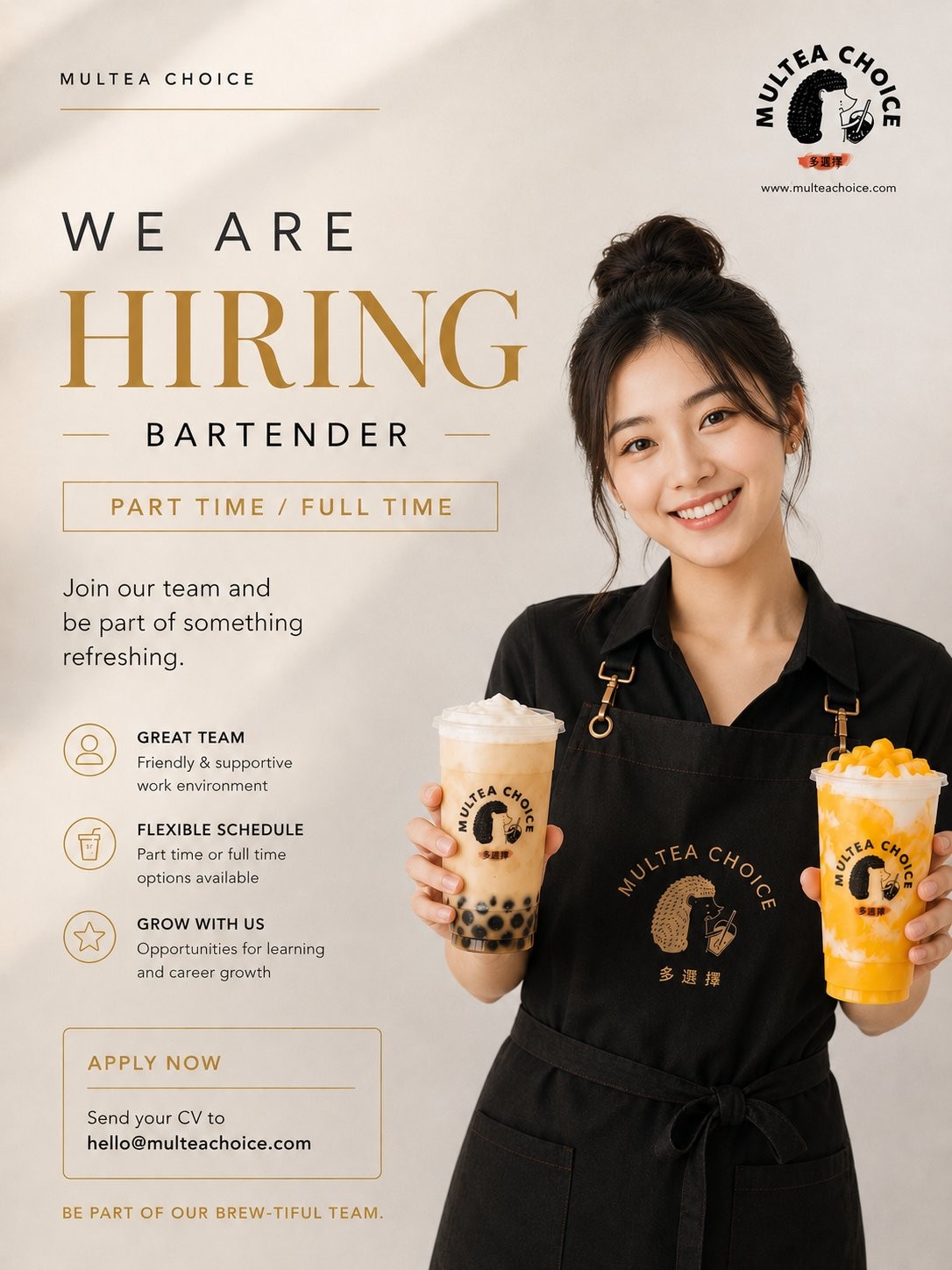 Multea Choice — We Are Hiring