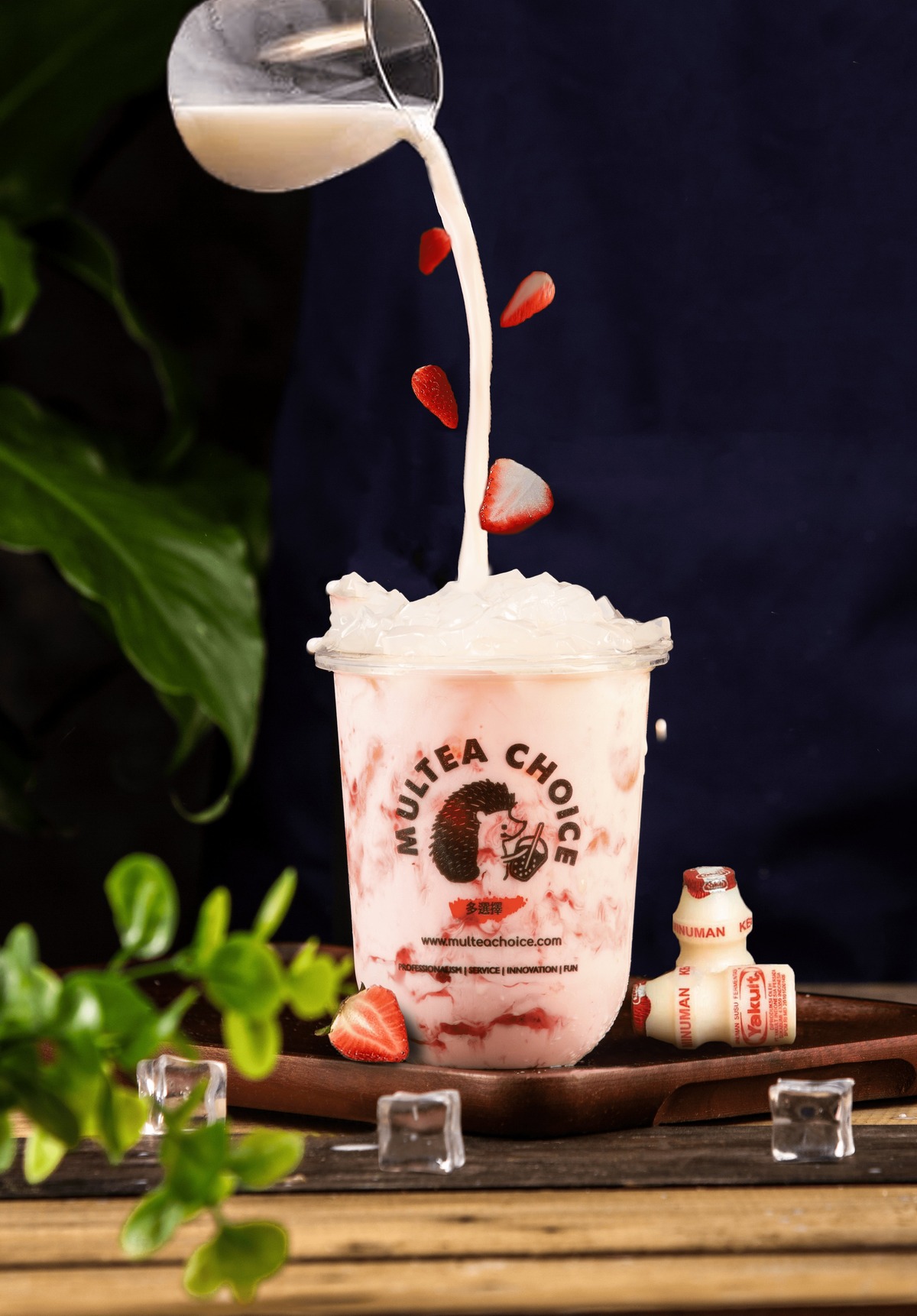 Strawberry Yoghurt Fresh Milk